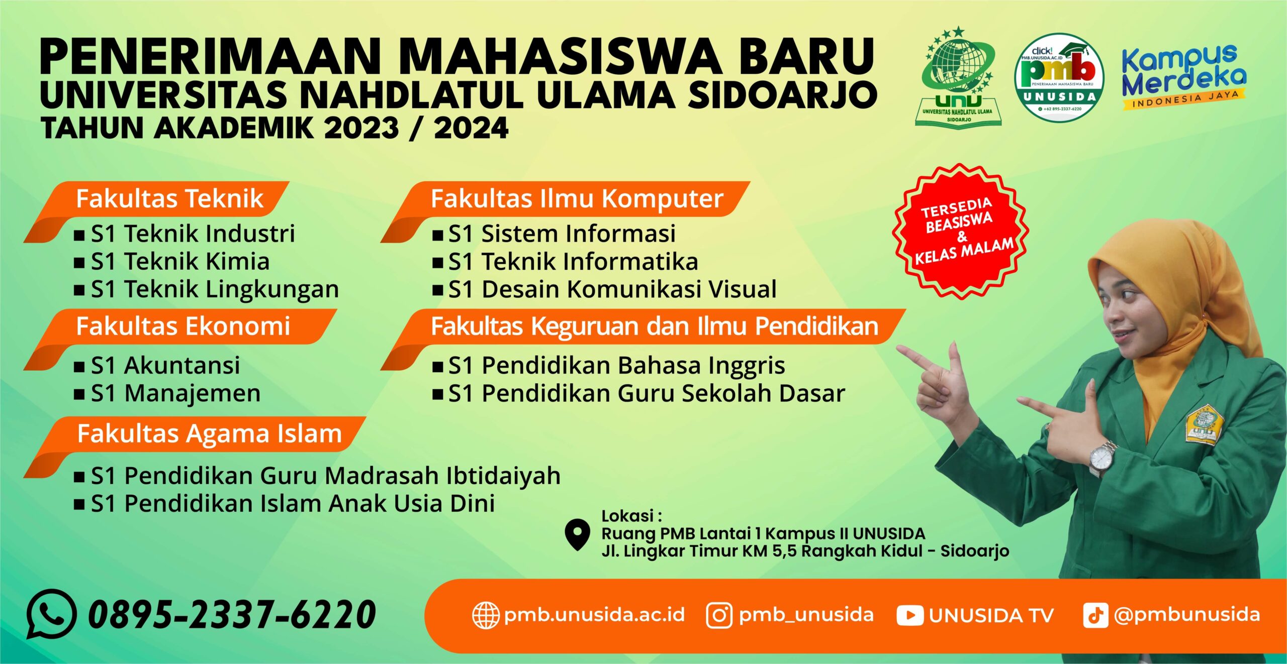Universitas Nu Sidoarjo Pmb